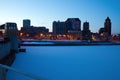 Panoramic Milwaukee Royalty Free Stock Photo