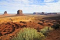 Panoramic Monument Valley: Buttes