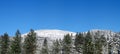 Panoramic mountain image. Royalty Free Stock Photo