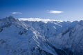 Panoramic mountain view, Passo Tonale, Italy