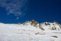 Panoramic mountain view, Passo Tonale, Italy