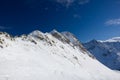 Panoramic mountain view, Passo Tonale, Italy