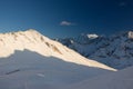 Panoramic mountain view, Passo Tonale, Italy