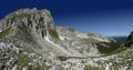 Panoramic mountains landscape