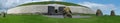 Panoramic of Newgrange Royalty Free Stock Photo