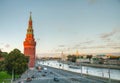 Panoramic overview of downtown Moscow Royalty Free Stock Photo