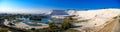 Panoramic Pamukkale View Royalty Free Stock Photo