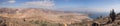 Panoramic of Pan de Azucar National Park, Atacama desert Royalty Free Stock Photo