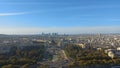 Panoramic Paris view