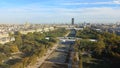 Panoramic Paris view