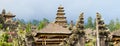 Panoramic photo of Besakih temple complex