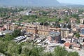 Panoramic photo of the center of the Ciociaria town, provincial capital