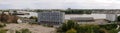 Panoramic photo of the MisÃÂ©ry quarry, site of the heron tree on the Loire in Nantes