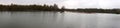 panoramic photo of the ponds of Long in the bay of the Somme in France Royalty Free Stock Photo