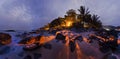 Rock Beach in Tioman Island, Malaysia Royalty Free Stock Photo