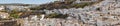 Panoramic photo of Setenil de las Bodegas. Royalty Free Stock Photo