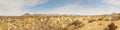 Panoramic photo of stunning desert landscape.