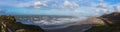 Panoramic Photo of Sunny day on Beach Worm head