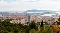 Panoramic photo of Toulon, France