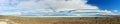 Panoramic photo of Viedma lake in Argentina Royalty Free Stock Photo