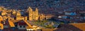 Cityscape of Cusco at Sunset, Peru