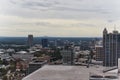 Panoramic photograph of downtown San Francisco from Chinatown