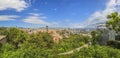 Panoramic picture of Barcelona from Olympic center