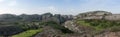 Panoramic picture of Black stones of Pungo Andongo - Angola