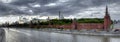 Panoramic picture of the Kremlin embankment