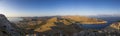 Panoramic picture over Port de Pollenca and Alcudia