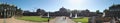 Panoramic picture of Zwinger palace, Dresden, Germany