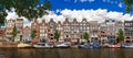 Panoramic Prinsengracht Royalty Free Stock Photo