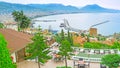 Panoramic restaurant in Alanya Royalty Free Stock Photo