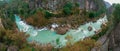 Panoramic river landscape from Koprulu Canyon National Park in Manavgat, Antalya, Turkey. Koprucay river