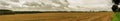 Panoramic rural landscape Royalty Free Stock Photo