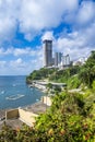 Panoramic of Salvador de Bahia Royalty Free Stock Photo