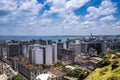 Panoramic of Salvador do Bahia from Elevador Lacerda elevator Royalty Free Stock Photo