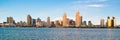 Panoramic of San Diego Royalty Free Stock Photo