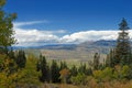 Panoramic scenery in Colorado