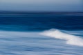 Panoramic Seascape at Sunset Royalty Free Stock Photo