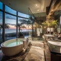 Panoramic Seaside Serenity: A Luxurious Spa Retreat