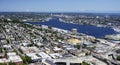 Panoramic of Seattle, Washington State, United States Royalty Free Stock Photo