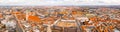 Panoramic shot of the beautiful city of Munich, Germany Royalty Free Stock Photo