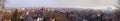 Panoramic shot of the cityscape of Bielefeld in Germany Royalty Free Stock Photo