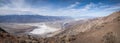Dante`s View Panoramic in Death Valley, California Royalty Free Stock Photo