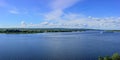 Panorama of Lake Onega from the bell tower of the Kizhi Pogost