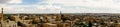 Panoramic shot of Midyat Mardin in Turkey. Cityscape and churches of Midyat Turkey