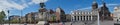 Panoramic shot, Place de Jaude in Clermont-Ferrand