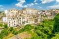 Panoramic sight of Gravina in Puglia on a sunny summer day, province of Bari, Puglia Apulia, southern Italy. Royalty Free Stock Photo