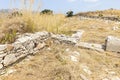 Panoramic SIghts of The Acropoli at Segesta Archaeological Park in Trapani, Italy.